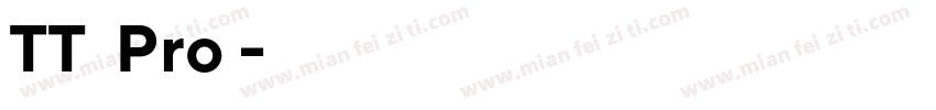 TT 规范 Pro 中字体转换